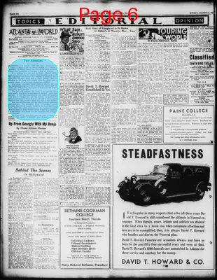Page thumbnail for Atlanta Daily World