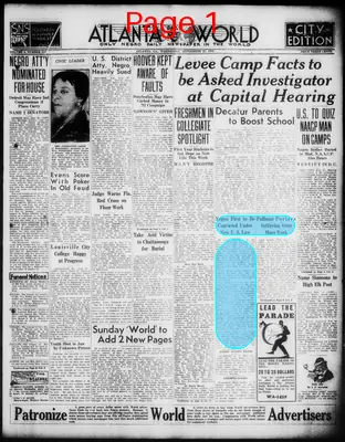 Page thumbnail for Atlanta Daily World