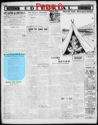 Page thumbnail for Atlanta Daily World