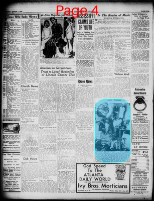 Page thumbnail for Atlanta Daily World