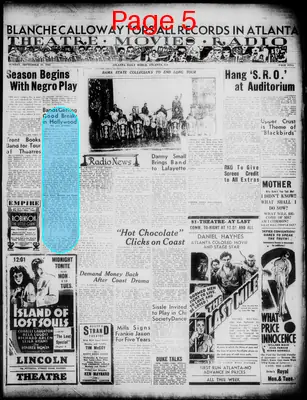 Page thumbnail for Atlanta Daily World