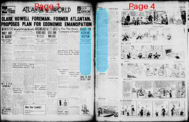 Page thumbnail for Atlanta Daily World
