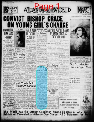 Page thumbnail for Atlanta Daily World