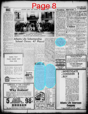 Page thumbnail for Atlanta Daily World