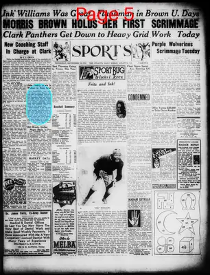 Page thumbnail for Atlanta Daily World