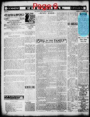 Page thumbnail for Atlanta Daily World