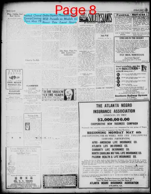 Page thumbnail for Atlanta Daily World