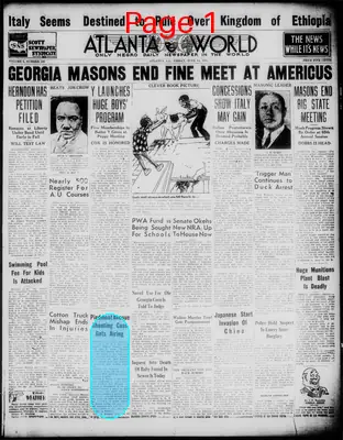 Page thumbnail for Atlanta Daily World