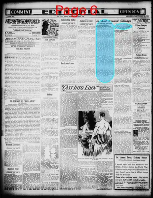 Page thumbnail for Atlanta Daily World