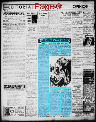 Page thumbnail for Atlanta Daily World
