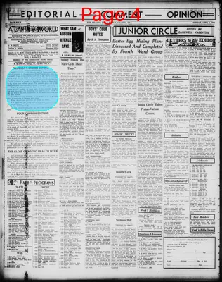 Page thumbnail for Atlanta Daily World