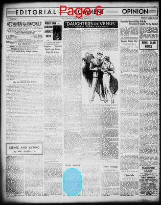 Page thumbnail for Atlanta Daily World