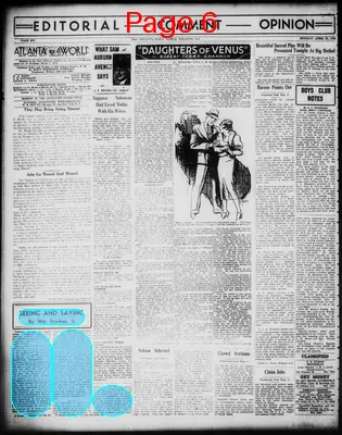 Page thumbnail for Atlanta Daily World