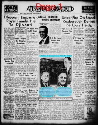 Page thumbnail for Atlanta Daily World