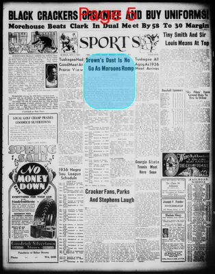 Page thumbnail for Atlanta Daily World