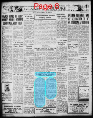 Page thumbnail for Atlanta Daily World