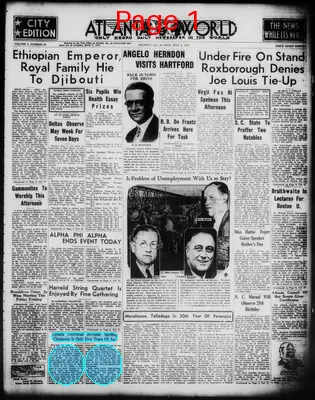 Page thumbnail for Atlanta Daily World