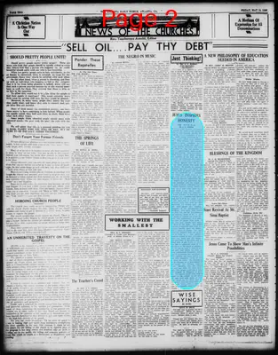 Page thumbnail for Atlanta Daily World