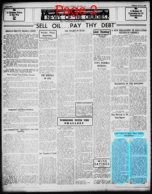 Page thumbnail for Atlanta Daily World
