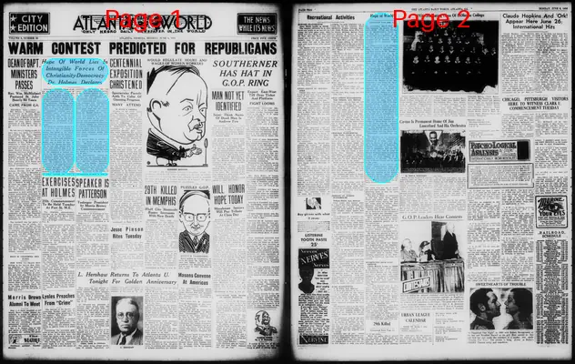 Page thumbnail for Atlanta Daily World
