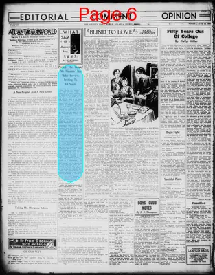 Page thumbnail for Atlanta Daily World