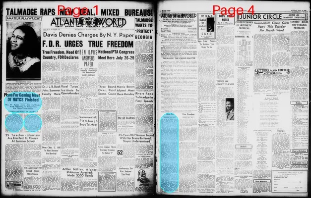 Page thumbnail for Atlanta Daily World
