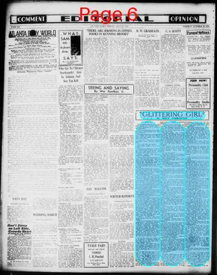 Page thumbnail for Atlanta Daily World