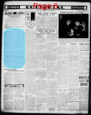 Page thumbnail for Atlanta Daily World
