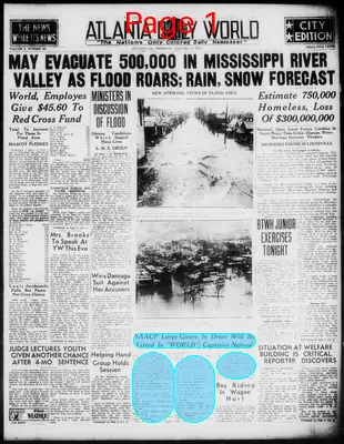 Page thumbnail for Atlanta Daily World