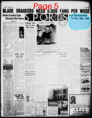 Page thumbnail for Atlanta Daily World