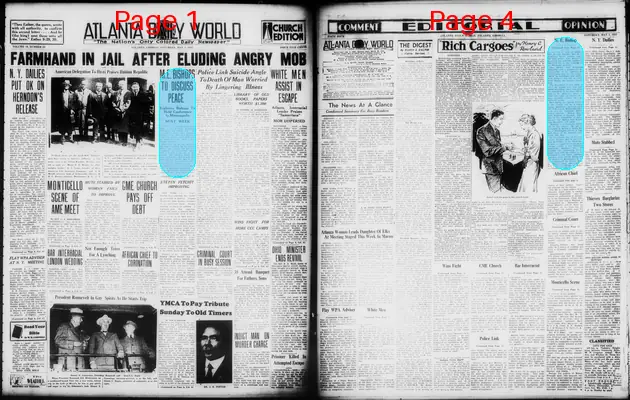 Page thumbnail for Atlanta Daily World