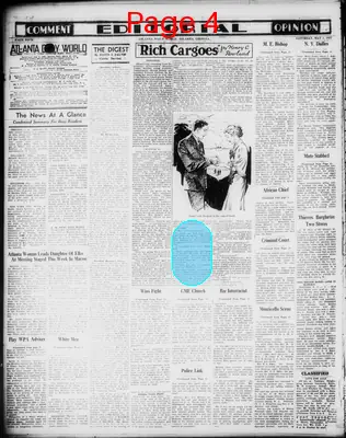 Page thumbnail for Atlanta Daily World