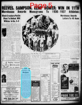 Page thumbnail for Atlanta Daily World