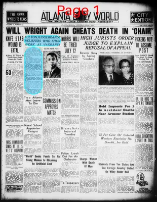 Page thumbnail for Atlanta Daily World