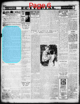 Page thumbnail for Atlanta Daily World