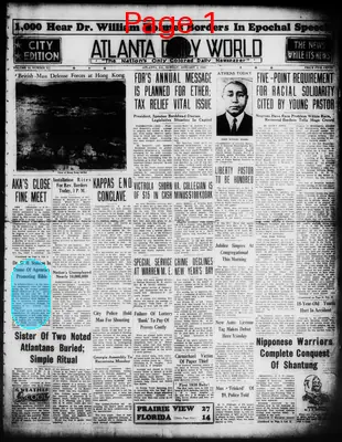 Page thumbnail for Atlanta Daily World