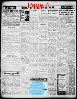 Page thumbnail for Atlanta Daily World