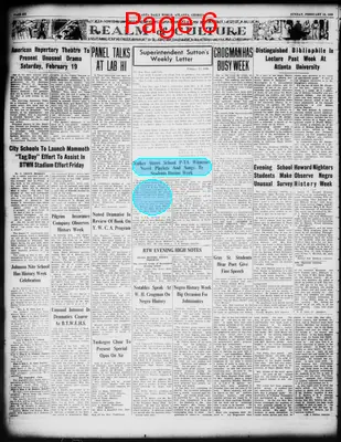 Page thumbnail for Atlanta Daily World