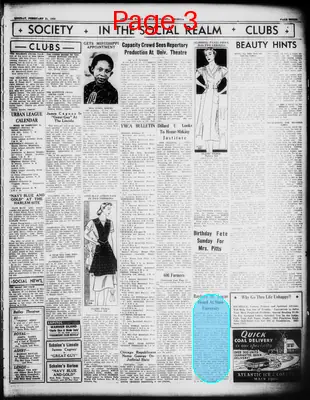 Page thumbnail for Atlanta Daily World