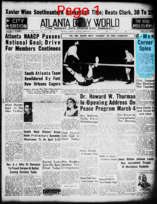 Page thumbnail for Atlanta Daily World