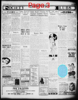 Page thumbnail for Atlanta Daily World