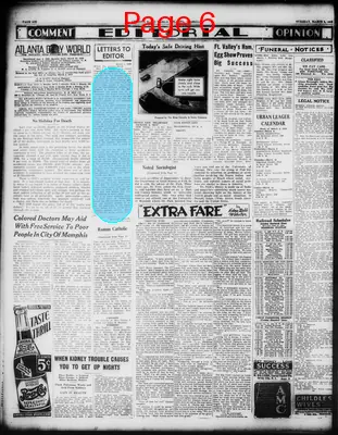 Page thumbnail for Atlanta Daily World