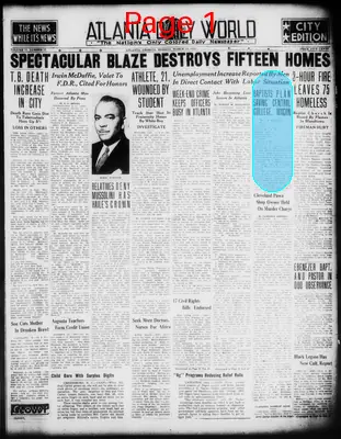 Page thumbnail for Atlanta Daily World