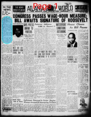 Page thumbnail for Atlanta Daily World