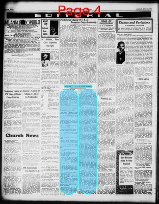 Page thumbnail for Atlanta Daily World