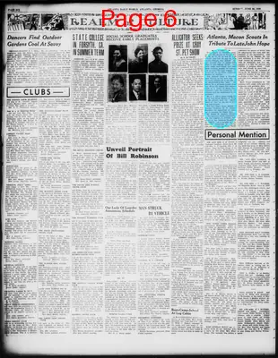 Page thumbnail for Atlanta Daily World