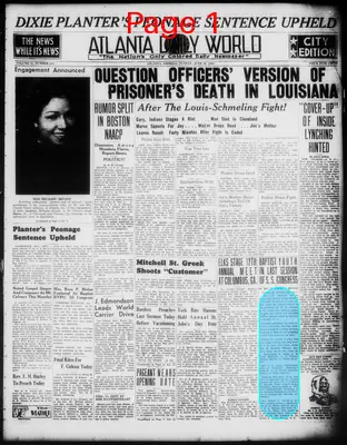 Page thumbnail for Atlanta Daily World