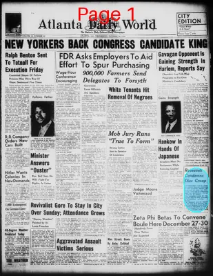 Page thumbnail for Atlanta Daily World