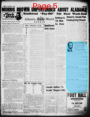 Page thumbnail for Atlanta Daily World
