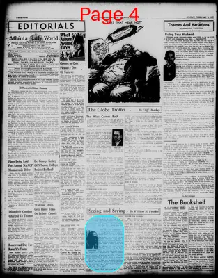 Page thumbnail for Atlanta Daily World